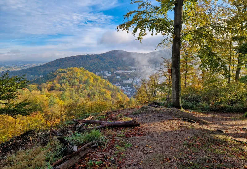 Turistické trasy lázeňskými lesy Karlovy Vary